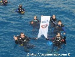 Sualt Sporcular Anamur'a Geldi