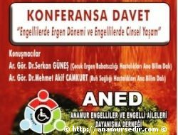 ANED'DEN KONFERANSA DAVET