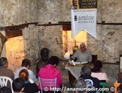ARATOS FELSEFE OKULU �LK DERS�N� YAPTI