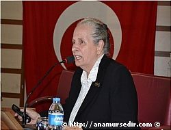 Timsal Karabekir Anamur'da Konferans Verdi