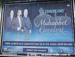 Muhabbet Geceleri Program Anamur'da