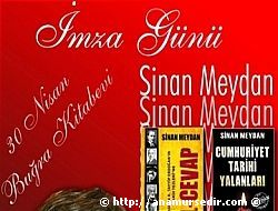 YAZAR S�NAN MEYDAN �MZA G�N�