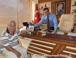 Orhan Suna Bakan Tre'yi Ziyaret Etti